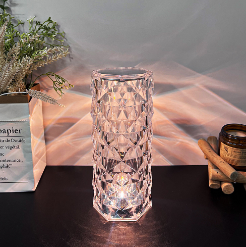 Antibes - Lampe LED en cristal acrylique