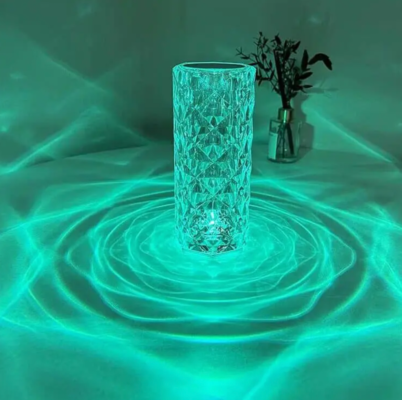 Antibes - Lampe LED en cristal acrylique