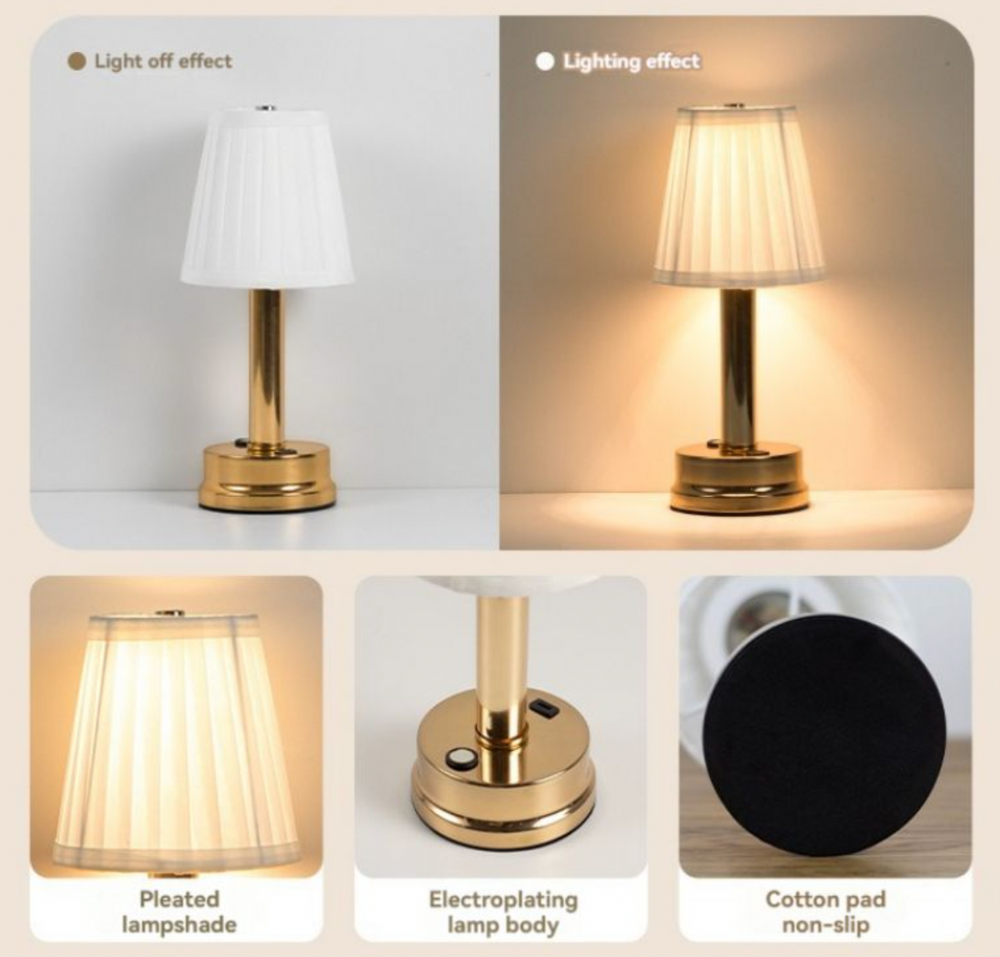Alsace - Lampe de bureau à LED