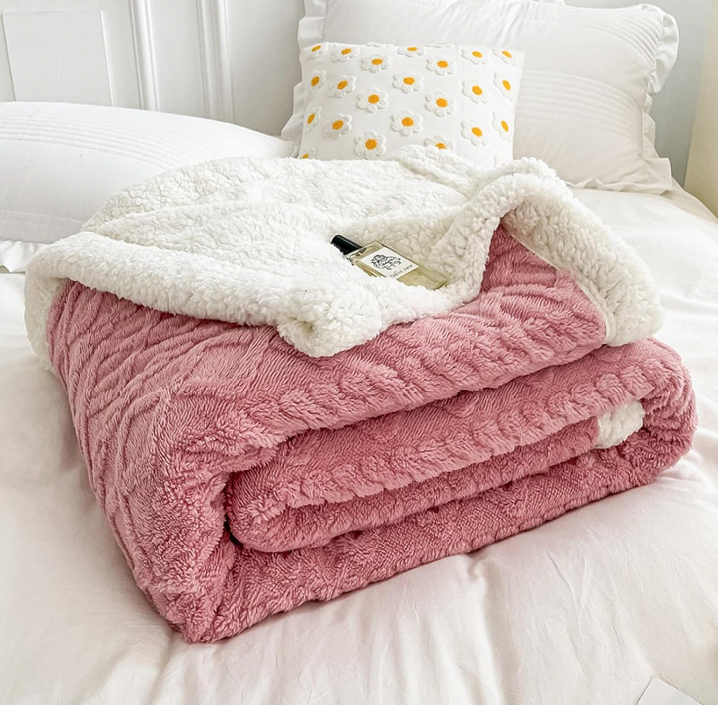 Couverture en peluche chaude