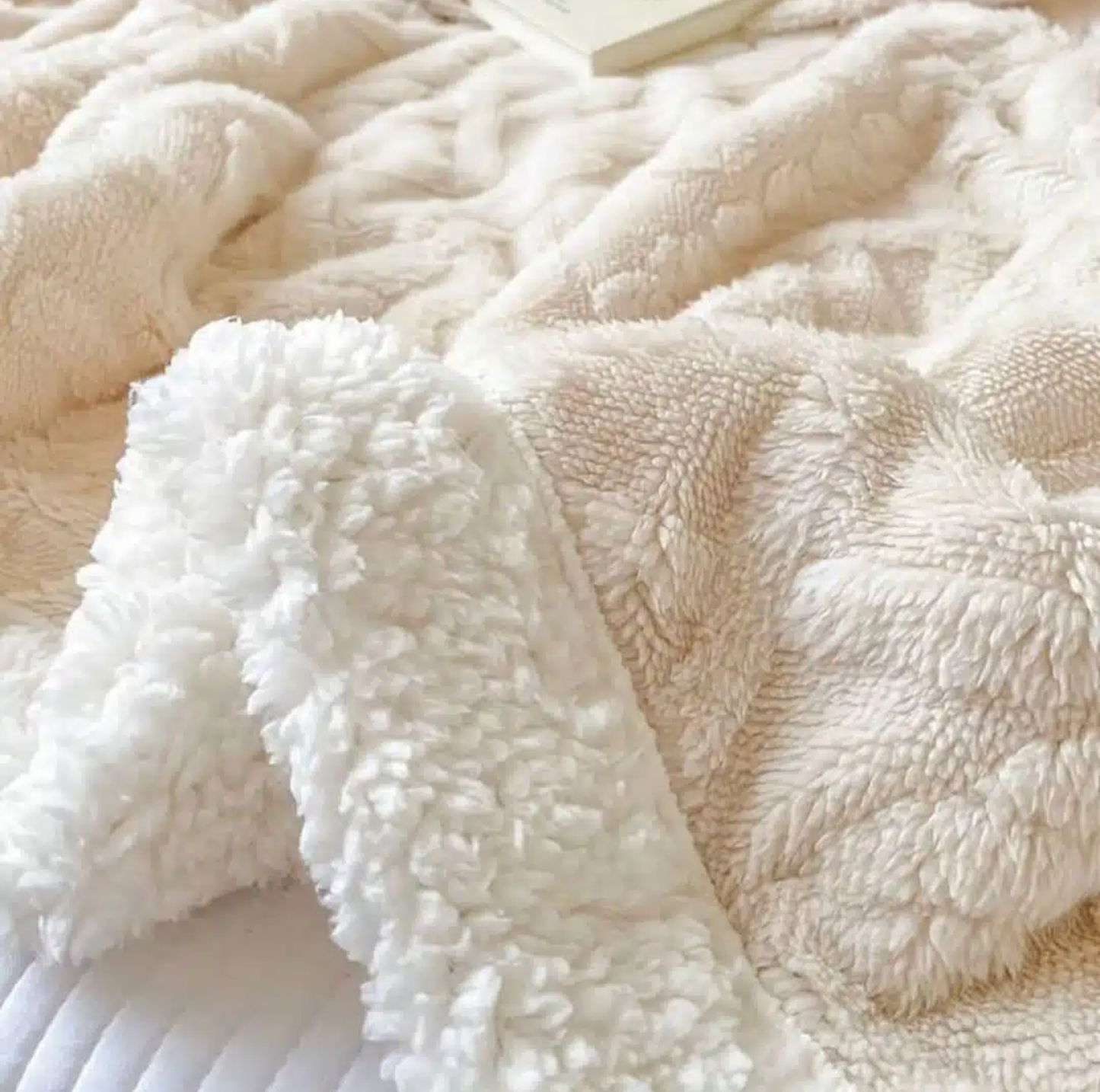 Couverture en peluche chaude