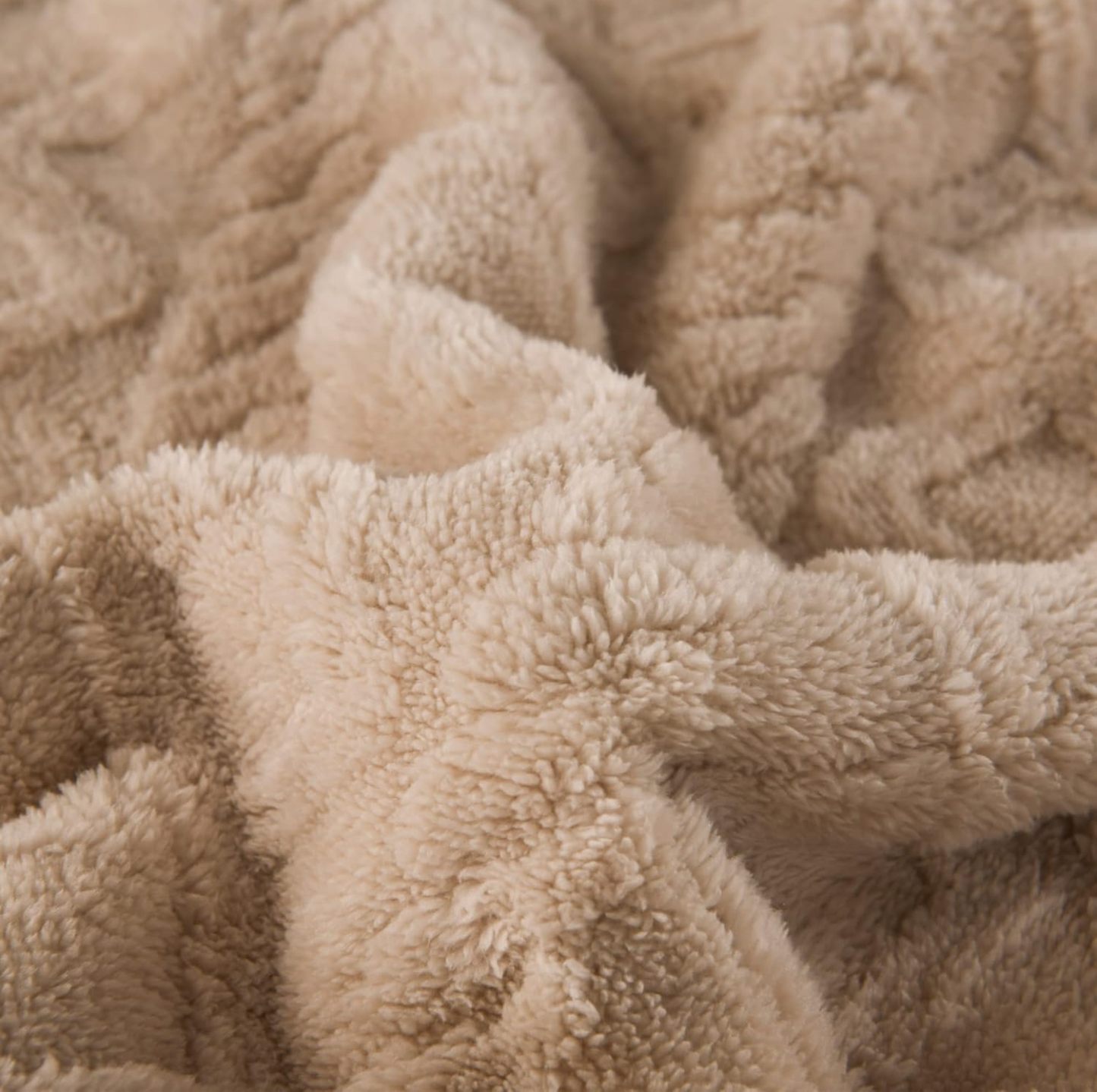 Couverture en peluche chaude
