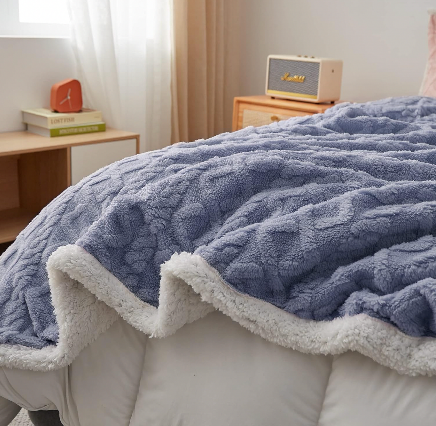 Couverture en peluche chaude