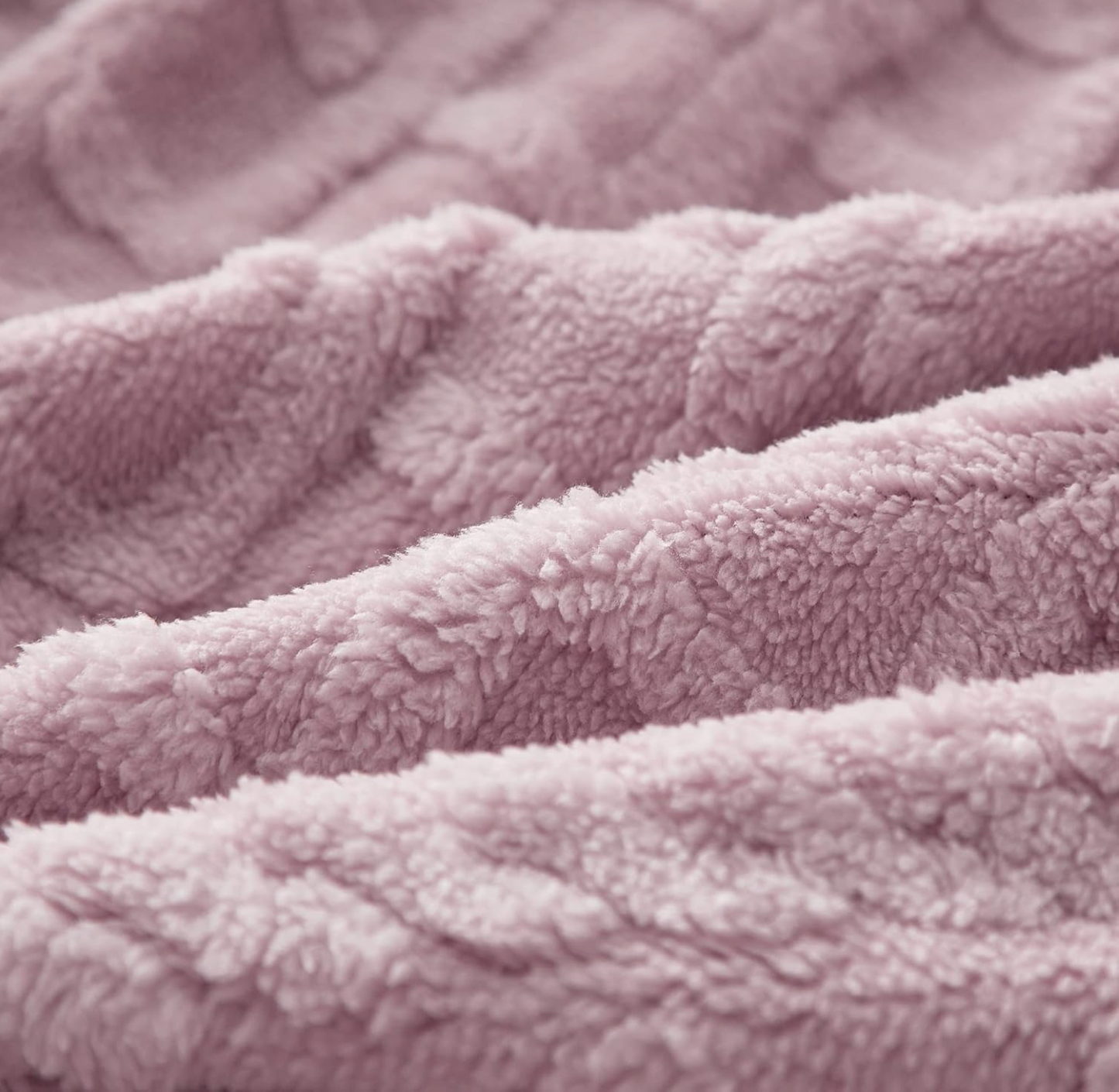 Couverture en peluche chaude