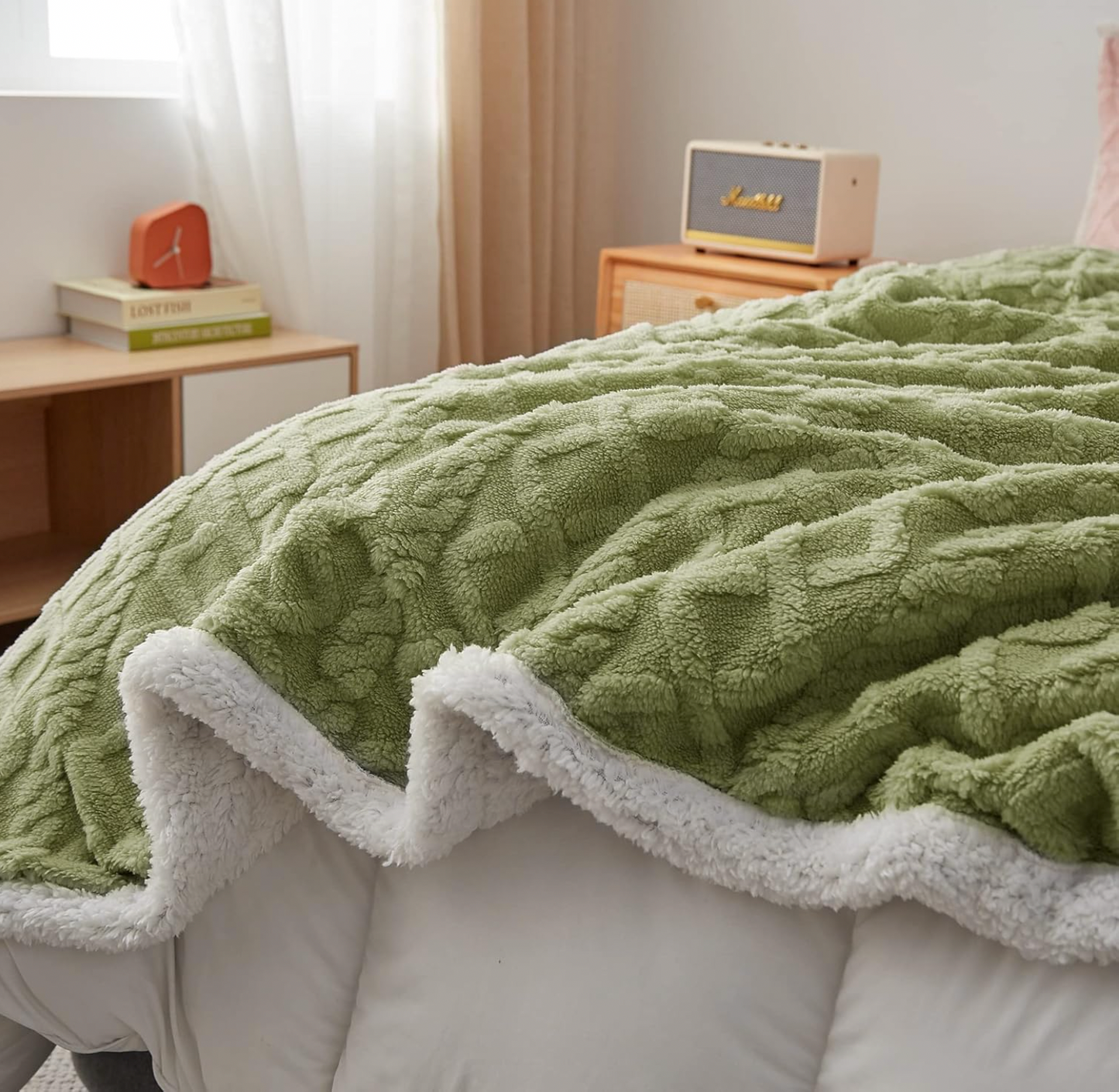 Couverture en peluche chaude